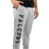 imageUltra Game Mens NFL Official Active Super Soft Fleece Game Day Jogger SweatpantsHeather Gray