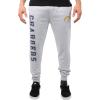 imageUltra Game Mens NFL Official Active Super Soft Fleece Game Day Jogger SweatpantsHeather Gray