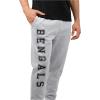 imageUltra Game Mens NFL Official Active Super Soft Fleece Game Day Jogger SweatpantsHeather Gray