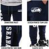 imageUltra Game Mens NFL Official Active Super Soft Fleece Game Day Jogger SweatpantsTeam Color