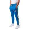 imageUltra Game Mens NFL Official Active Super Soft Fleece Game Day Jogger SweatpantsTeam Color Stripe