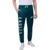 imageUltra Game Mens NFL Official Active Super Soft Fleece Game Day Jogger SweatpantsTeam Color Stripe