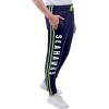 imageUltra Game Mens NFL Official Active Super Soft Fleece Game Day Jogger SweatpantsTeam Color Stripe