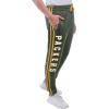 imageUltra Game Mens NFL Official Active Super Soft Fleece Game Day Jogger SweatpantsTeam Color Stripe