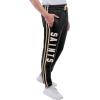 imageUltra Game Mens NFL Official Active Super Soft Fleece Game Day Jogger SweatpantsTeam Color Stripe