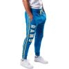 imageUltra Game Mens NFL Official Active Super Soft Fleece Game Day Jogger SweatpantsTeam Color Stripe