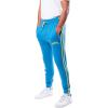 imageUltra Game Mens NFL Official Active Super Soft Fleece Game Day Jogger SweatpantsTeam Color Stripe