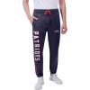 imageUltra Game Mens NFL Official Active Super Soft Fleece Game Day Jogger SweatpantsTeam Color Stripe