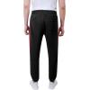 imageUltra Game Mens NFL Official Active Super Soft Fleece Game Day Jogger SweatpantsTeam Color Stripe