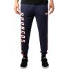imageUltra Game Mens NFL Official Active Super Soft Fleece Game Day Jogger SweatpantsTeam Color Stripe