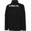 imageUltra Game Mens NFL Official QuarterZip Fleece Pullover Sweatshirt with Zipper PocketsBlack