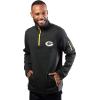 imageUltra Game Mens NFL Official QuarterZip Fleece Pullover Sweatshirt with Zipper PocketsTeam Color