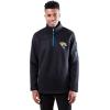 imageUltra Game Mens NFL Official QuarterZip Fleece Pullover Sweatshirt with Zipper PocketsTeam Color