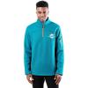 imageUltra Game Mens NFL Official QuarterZip Fleece Pullover Sweatshirt with Zipper PocketsTeam Color
