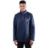 imageUltra Game Mens NFL Official QuarterZip Fleece Pullover Sweatshirt with Zipper PocketsTeam Color