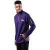 imageUltra Game Mens NFL Official QuarterZip Fleece Pullover Sweatshirt with Zipper PocketsTeam Color
