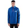 imageUltra Game Mens NFL Official QuarterZip Fleece Pullover Sweatshirt with Zipper PocketsTeam Color