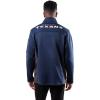 imageUltra Game Mens NFL Official QuarterZip Fleece Pullover Sweatshirt with Zipper PocketsTeam Color