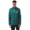 imageUltra Game Mens NFL Official QuarterZip Fleece Pullover Sweatshirt with Zipper PocketsTeam Color