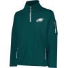imageUltra Game Mens NFL Official QuarterZip Fleece Pullover Sweatshirt with Zipper PocketsTeam Color Updated