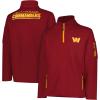 imageUltra Game Mens NFL Official QuarterZip Fleece Pullover Sweatshirt with Zipper PocketsTeam Color Updated