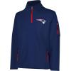 imageUltra Game Mens NFL Official QuarterZip Fleece Pullover Sweatshirt with Zipper PocketsTeam Color Updated