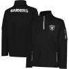 imageUltra Game Mens NFL Official QuarterZip Fleece Pullover Sweatshirt with Zipper PocketsTeam Color Updated