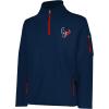 imageUltra Game Mens NFL Official QuarterZip Fleece Pullover Sweatshirt with Zipper PocketsTeam Color Updated
