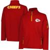 imageUltra Game Mens NFL Official QuarterZip Fleece Pullover Sweatshirt with Zipper PocketsTeam Color Updated
