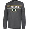 imageUltra Game Mens NFL Official Super Soft Game Day Long Sleeve TShirtHeather Charcoal 24