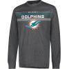 imageUltra Game Mens NFL Official Super Soft Game Day Long Sleeve TShirtHeather Charcoal 24