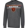 imageUltra Game Mens NFL Official Super Soft Game Day Long Sleeve TShirtHeather Charcoal 24
