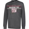 imageUltra Game Mens NFL Official Super Soft Game Day Long Sleeve TShirtHeather Charcoal 24
