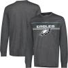 imageUltra Game Mens NFL Official Super Soft Game Day Long Sleeve TShirtHeather Charcoal 24