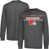 imageUltra Game Mens NFL Official Super Soft Game Day Long Sleeve TShirtHeather Charcoal 24