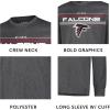 imageUltra Game Mens NFL Official Super Soft Game Day Long Sleeve TShirtHeather Charcoal 24