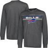 imageUltra Game Mens NFL Official Super Soft Game Day Long Sleeve TShirtHeather Charcoal 24