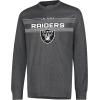 imageUltra Game Mens NFL Official Super Soft Game Day Long Sleeve TShirtHeather Charcoal 24