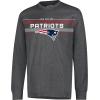 imageUltra Game Mens NFL Official Super Soft Game Day Long Sleeve TShirtHeather Charcoal 24