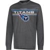 imageUltra Game Mens NFL Official Super Soft Game Day Long Sleeve TShirtHeather Charcoal 24