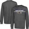 imageUltra Game Mens NFL Official Super Soft Game Day Long Sleeve TShirtHeather Charcoal 24