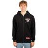 imageUltra Game Mens NFL Official Supremely Soft Full Zip Hoodie JacketBlack