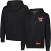 imageUltra Game Mens NFL Official Supremely Soft Full Zip Hoodie JacketBlack