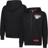 imageUltra Game Mens NFL Official Supremely Soft Full Zip Hoodie JacketBlack