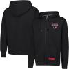 imageUltra Game Mens NFL Official Supremely Soft Full Zip Hoodie JacketBlack