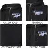 imageUltra Game Mens NFL Official Supremely Soft Full Zip Hoodie JacketBlack