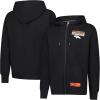 imageUltra Game Mens NFL Official Supremely Soft Full Zip Hoodie JacketBlack