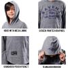 imageUltra Game NFL Boys SuperSoft Hoodie Pullover Henley SweatshirtGrey Snow