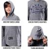 imageUltra Game NFL Boys SuperSoft Hoodie Pullover Henley SweatshirtGrey Snow