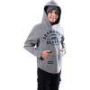 imageUltra Game NFL Boys SuperSoft Hoodie Pullover Henley SweatshirtGrey Snow